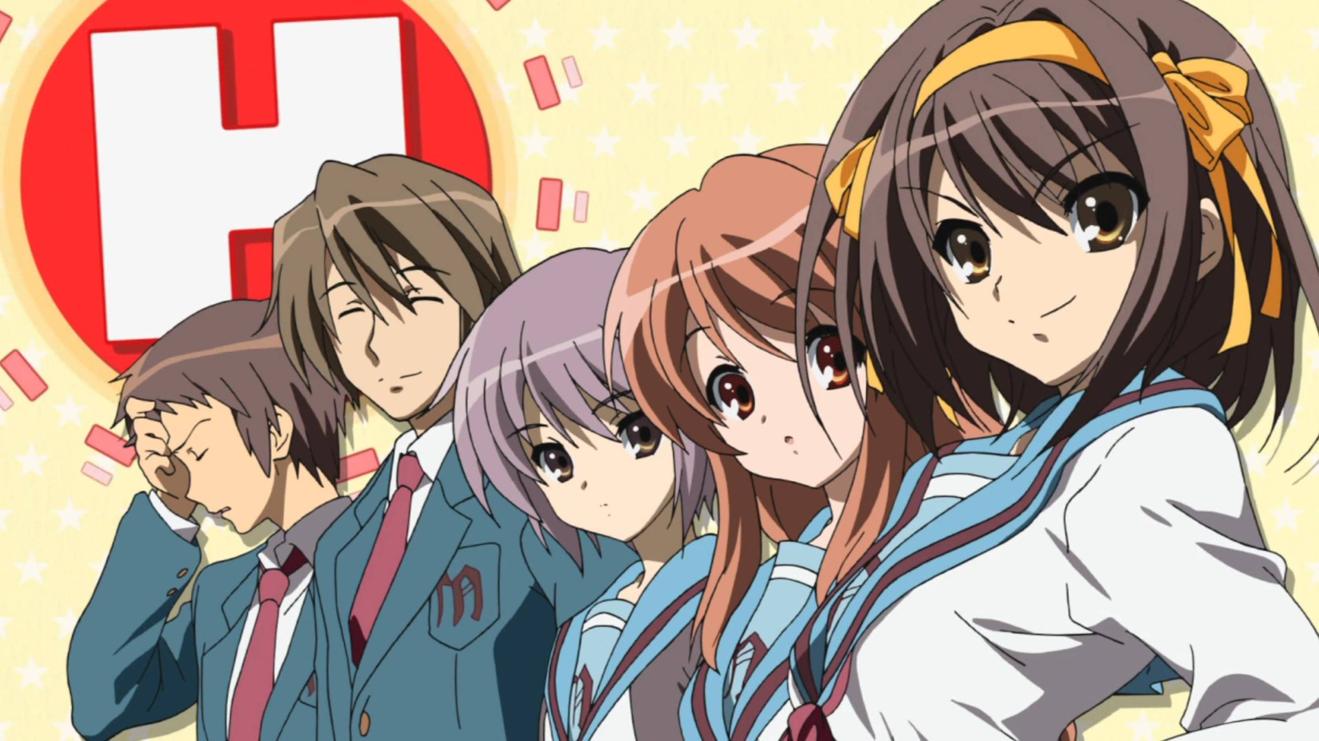 Меланхолия Харухи Судзумии. Опенинг 2 + рус. вер. / Suzumiya Haruhi-chan no yuutsu. Op 2 + rus. ver. смотреть онлайн