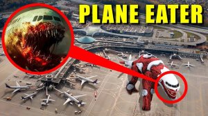 мой дрон снял САМОЛЁТ ПОЖИРАТЕЛЬ в Реальной Жизни!