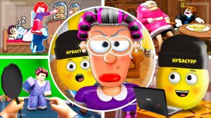 ИГРЫ ПРО БАБУШКУ НУБАСТЕРА в ROBLOX!