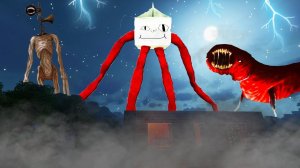 СИРЕНОГОЛОВЫЙ, ПИТОМЕЦ ПОЖИРАТЕЛЬ И ХОДЯЧЕЕ МОЛОКО - Майнкрафт фильм. SIREN HEAD и PET EATER и MILK