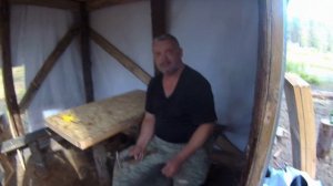 Собираем,сушим грибы,доделали рабочее место!!!