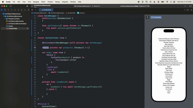 02 - Vanilla SwiftUI & MVC