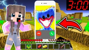 ХАГГИ ВАГГИ ПОЗВОНИЛ В 3 ЧАСА НОЧИ В МАЙНКРАФТ SCP СИРЕНОГОЛОВЫЙ КИССИ МИССИ HUGGY WUGGY MINECRAFT