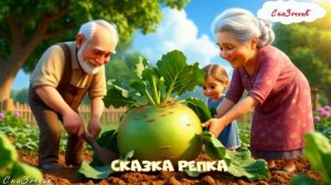 Сказка Репка мультфильм для детей|АудиоСказка|народные|детские|рассказ|онлайн|мультфильм|