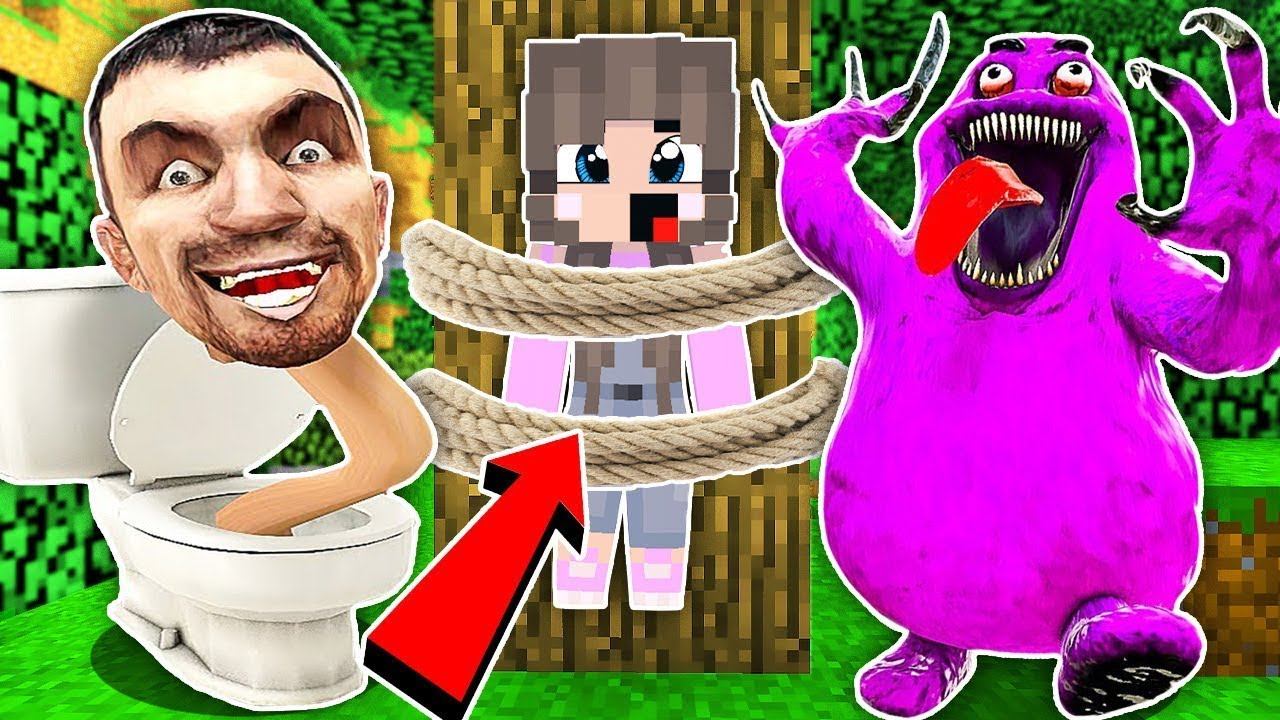 ДОЧУ РАКУНА ПОЙМАЛИ В МАЙНКРАФТ SCP НУБ И ПРО MINECRAFT ФИЛЬМ смотреть онлайн