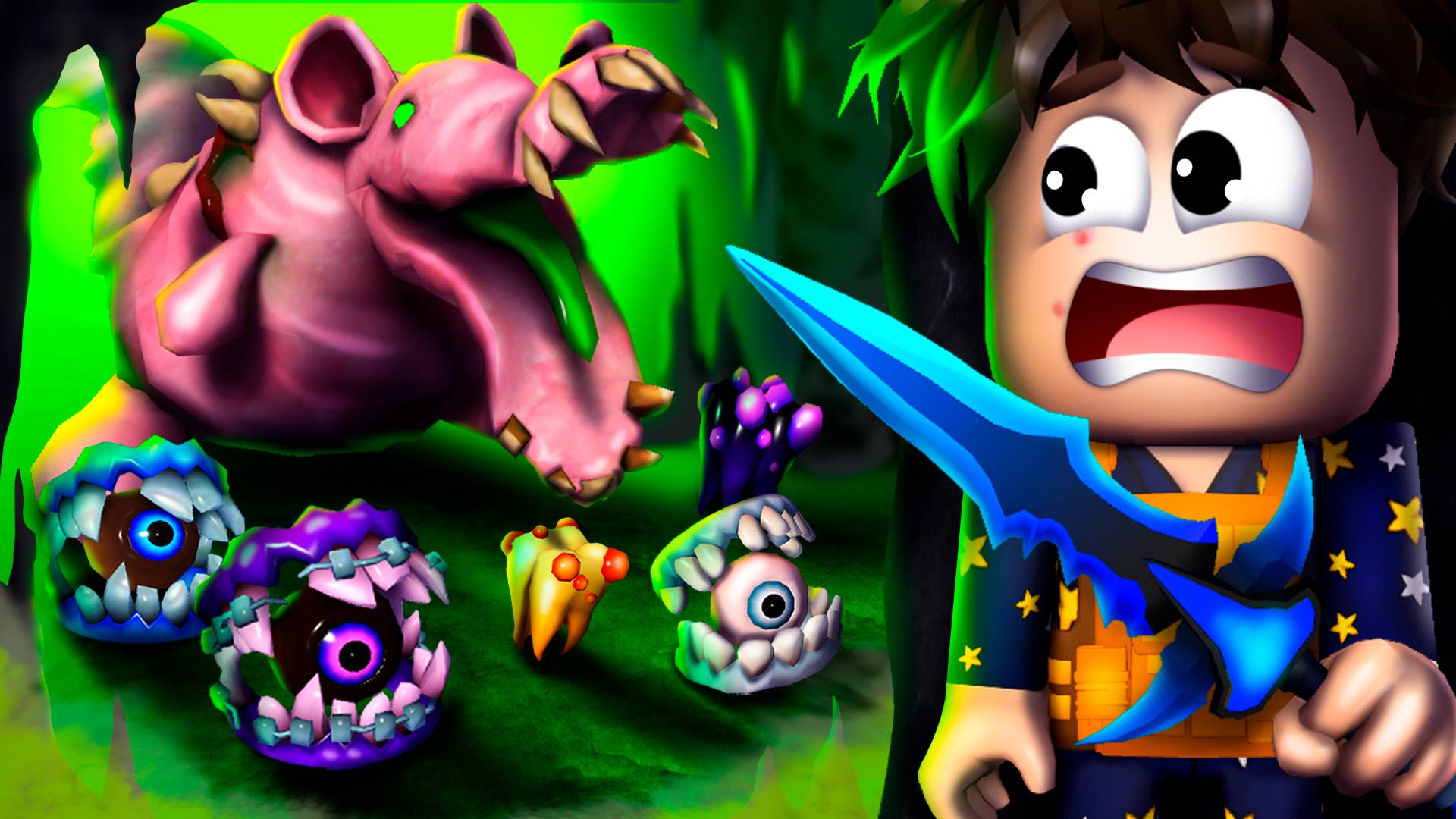 Мега побег из Стоматологии 2 сезон, 1 серия (страшная история в Roblox) смотреть онлайн