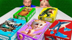 не открывай ЛЕГО НАБОР Tralalero Tralala, Bombardiro Crocodilo, Tung Tung Tung Sahur в 3:00 НОЧИ!