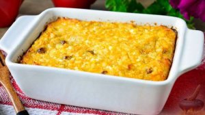 Ярко, просто, вкусно. ТВОРОЖНО-РИСОВАЯ ЗАПЕКАНКА С ТЫКВОЙ