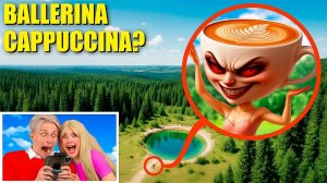 МОЙ ДРОН СНЯЛ НАСТОЯЩУЮ BALLERINA CAPPUCCINA в Реальной Жизни!