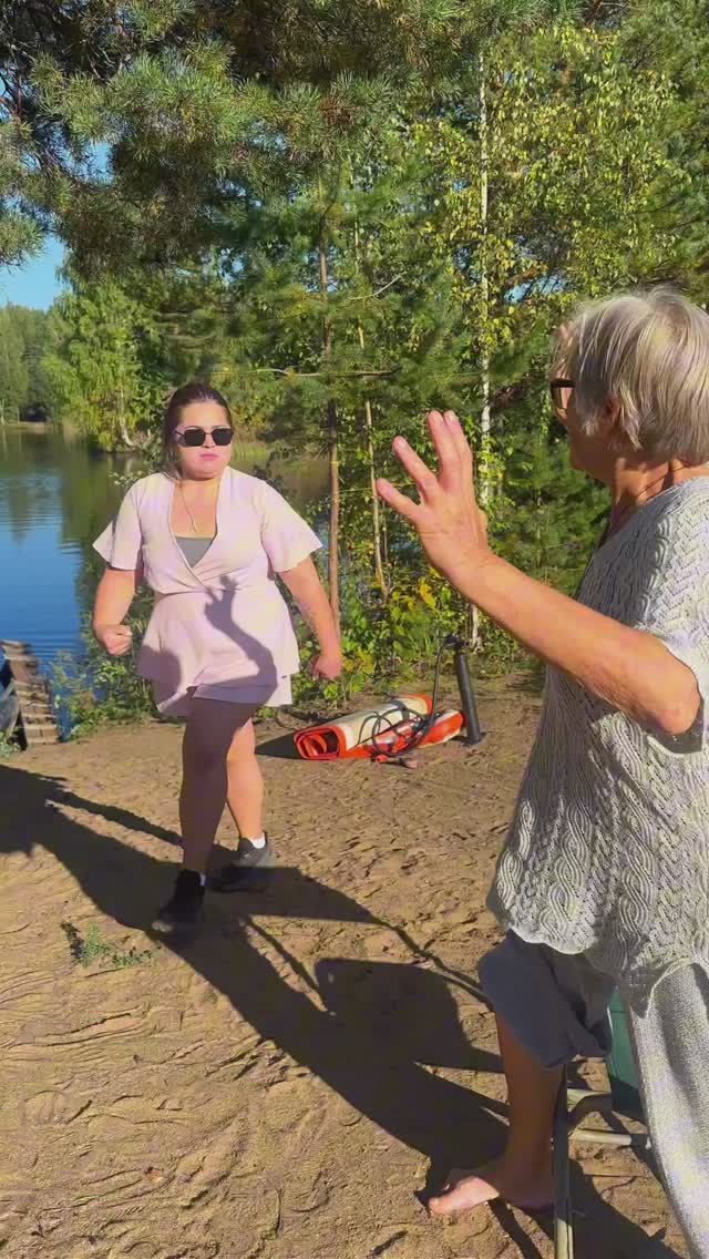 Ребёнка бабушки унесло течением.. смотреть онлайн