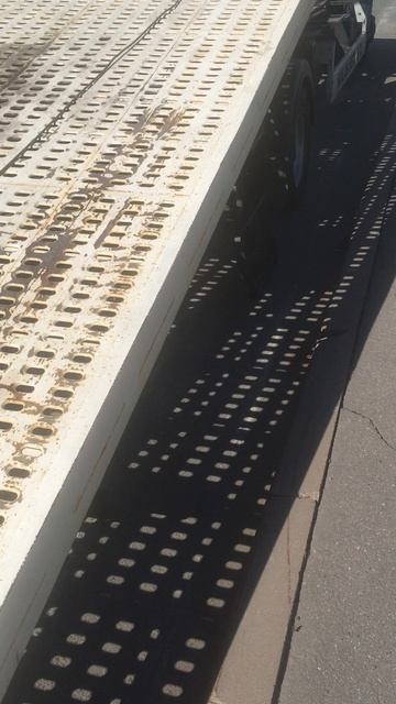 Рампа для заеда тележек эвакуатора