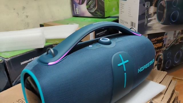 КАКУЮ ПОРТАТИВНУЮ ПЕРЕНОСНУЮ КОЛОНКУ КУПИТЬ ДОМОЙ для дома ? Колонка Hopestar A86 синяя 450 Ватт ✅ смотреть онлайн