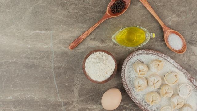 Тесто на кипятке для домашних пельменей смотреть онлайн