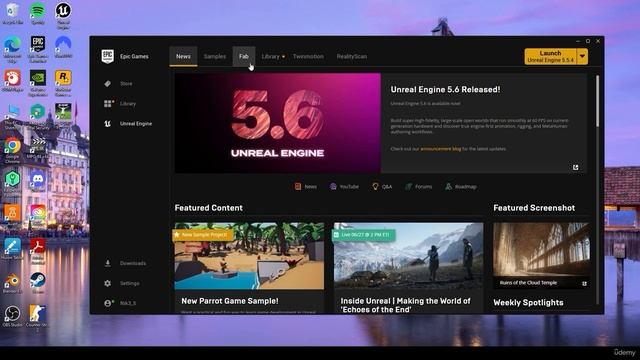 1.1 - Unreal Engine 5.6 Installation смотреть онлайн