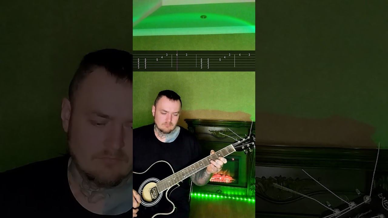 Bon Jovi - It's My Life Guitar Tab #short#shortsvideo#shortvideo#cover#гитара#tabs смотреть онлайн