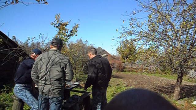 Деревенские приколы. День рождение Олега К. 31г. 07.10.2010. (п Никологоры Южная улица) 4 часть