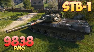STB-1 • Не проседающий! - 5 Фрагов 9.8K Урона • Мир Танков