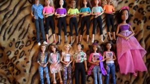 Моя коллекция кукол Барби 14 штук*Dolls Barbie