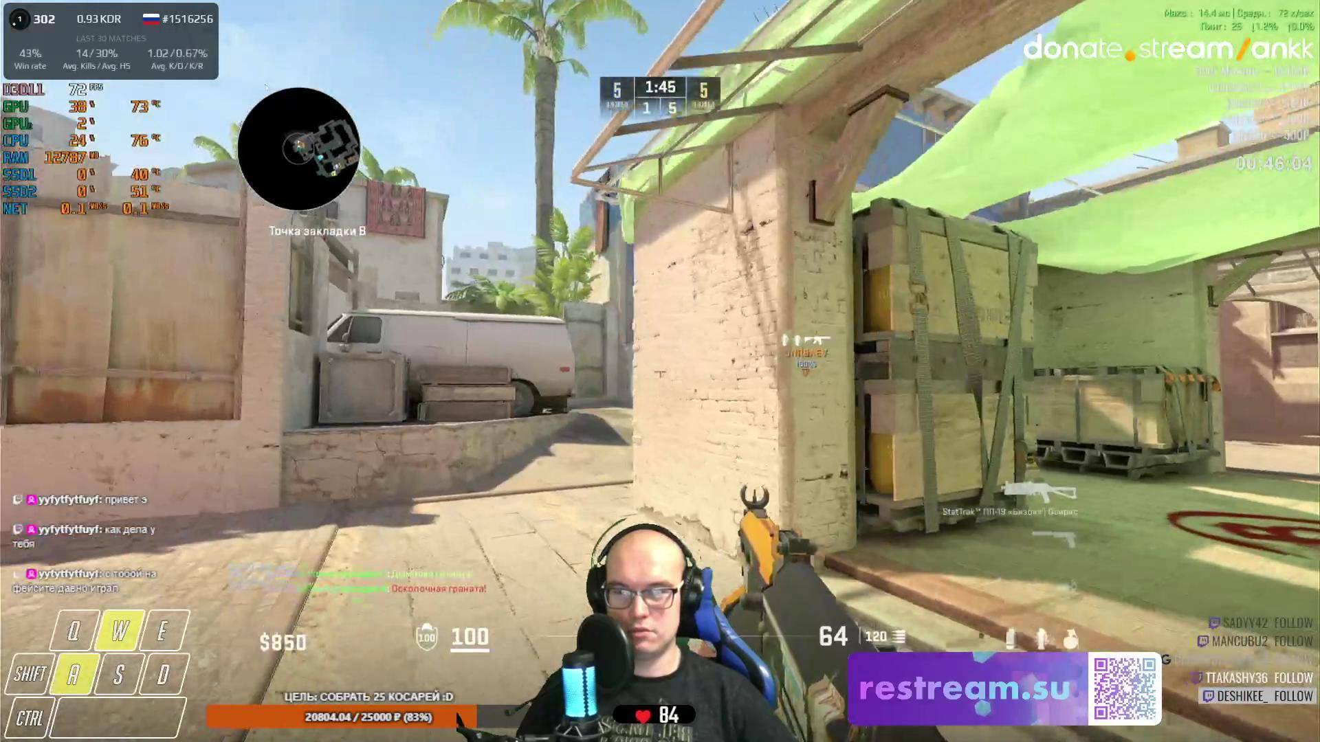 UnluckyStream424 FACEIT | Restream.su