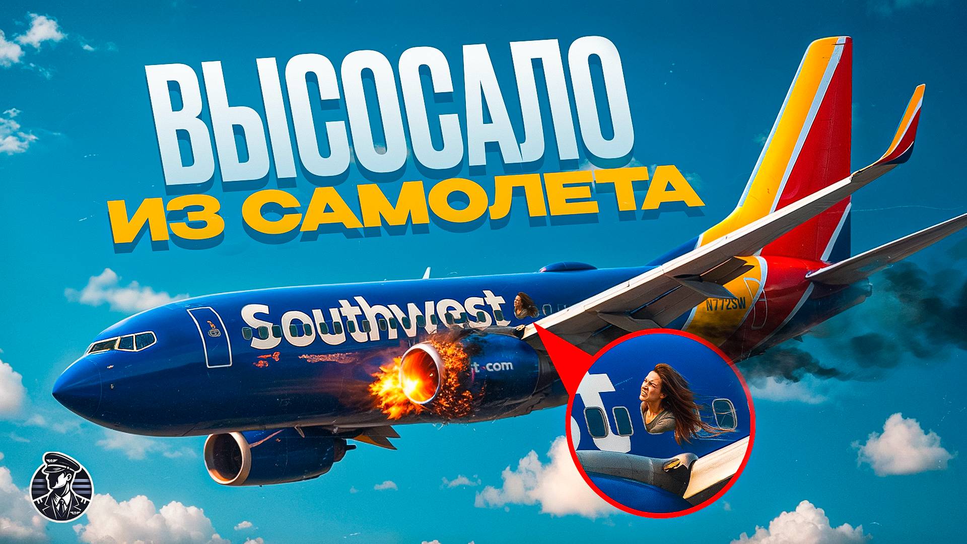 ТРАГЕДИЯ в США! Печальная история Southwest 1380, Boeing 737 смотреть онлайн
