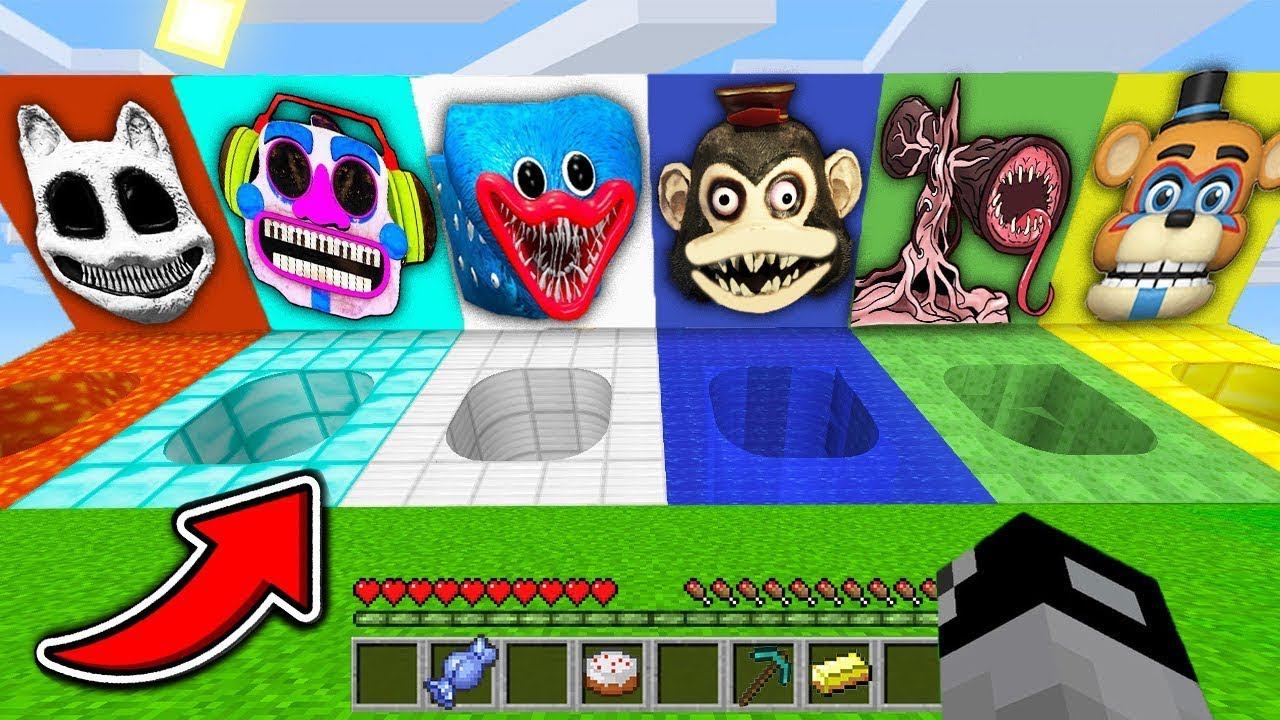 НУБ И ПРО В КРУГЛЫХ ТОННЕЛЯХ В МАЙНКРАФТ SCP РАКУН И ДОЧКА ФИЛЬМ смотреть онлайн