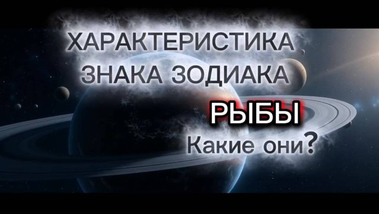 ♓️Знак зодиака Рыбы. Характеристика знака зодиака РЫБЫ. Какие они?
