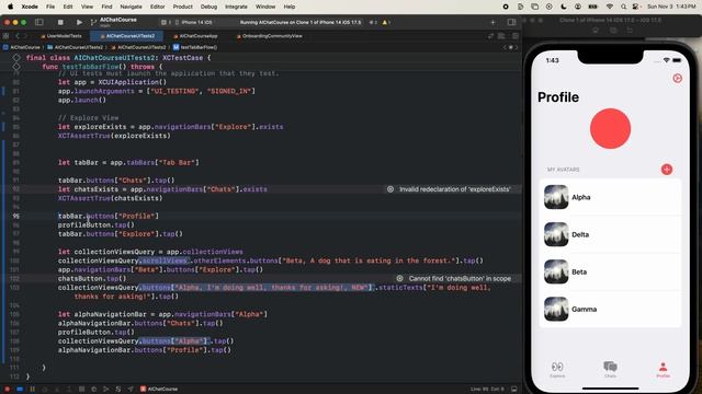 24 - UI Testing Tabbar Flow смотреть онлайн