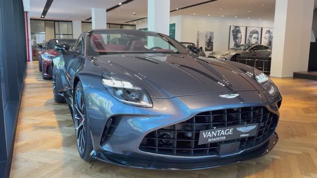Aston Martin Vantage Roadster 2026 обзор смотреть онлайн