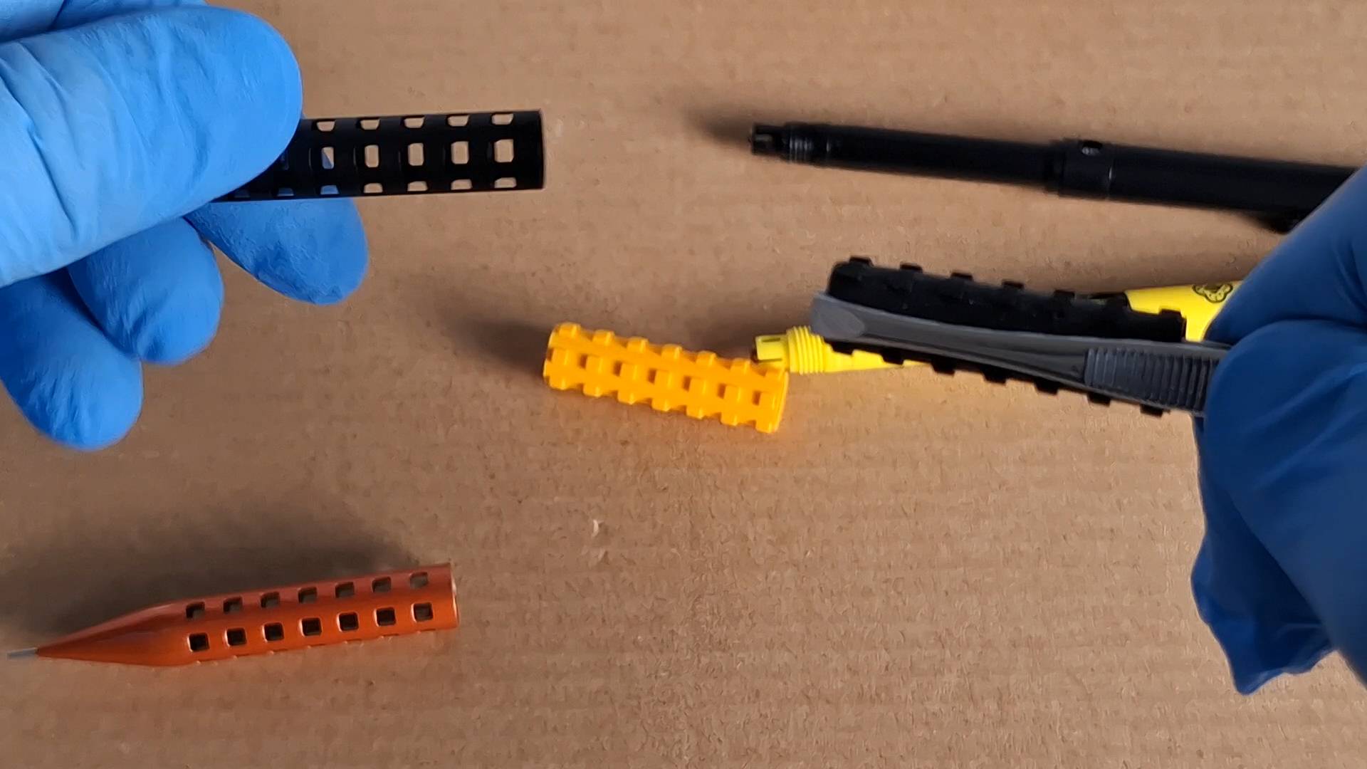 Pentel Smash перестановка резинки