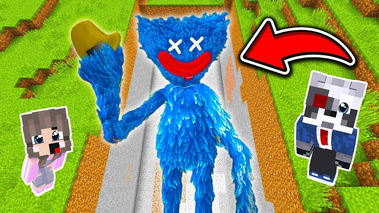 НУБ И ПРО НАШЛИ СТРАННЫЙ ПРОХОД ХАГГИ ВАГГИ В МАЙНКРАФТ РАКУН И ДОЧКА НОВАЯ РУБРИКА смотреть онлайн