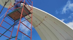 Купольный дом из пенопласта. Производство домокомплектов, строительство