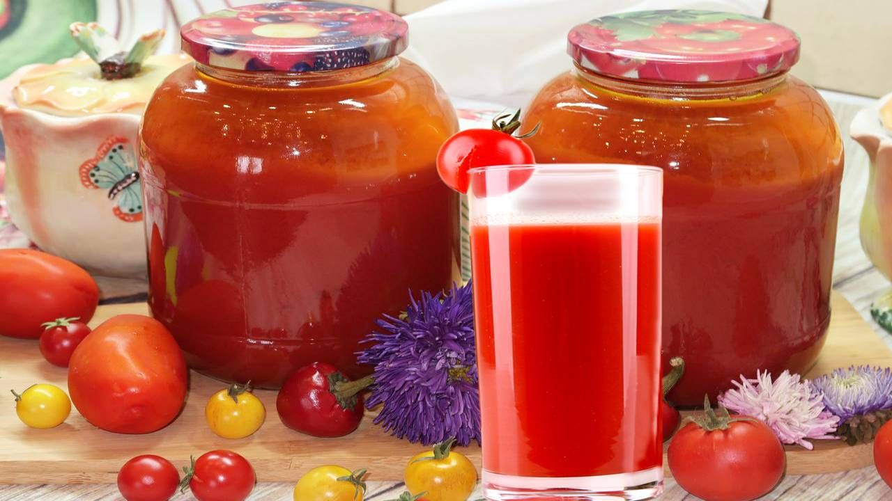 Томатный сок на зиму в домашних условиях смотреть онлайн