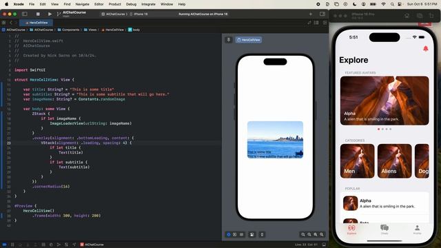 10 - ExploreView HeroCellView