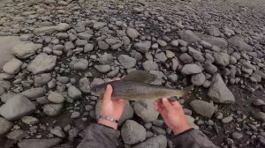 Рыбалка на реке. Ловля хариуса на спиннинг осенью. Часть первая.