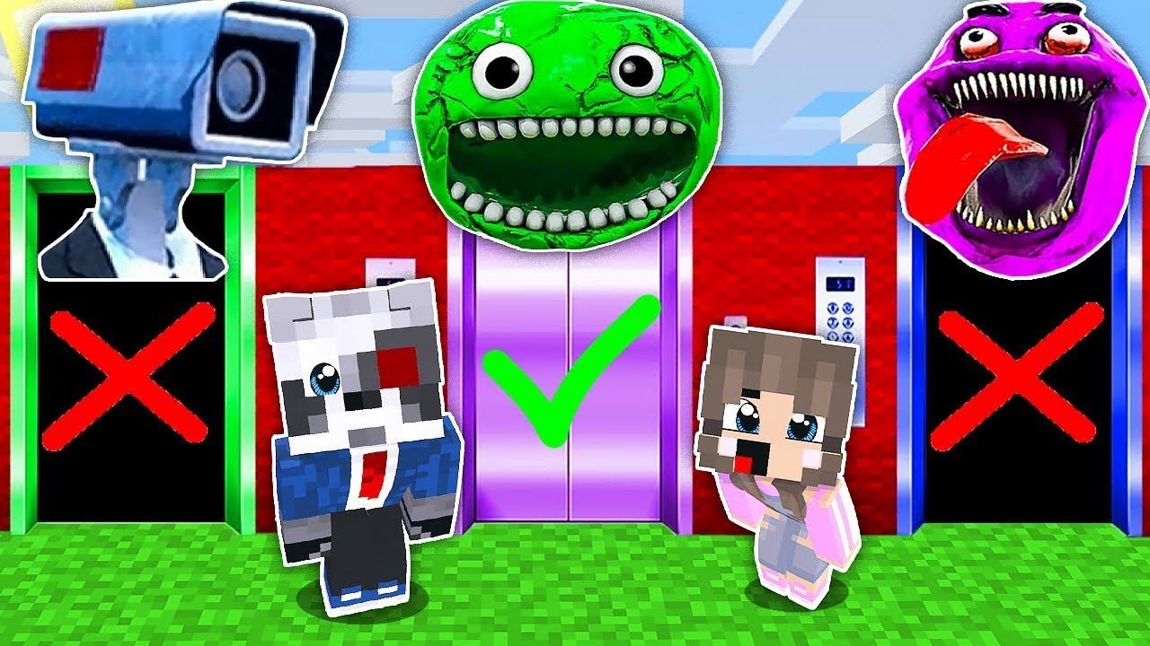 РАКУН И ДОЧКА НАШЛИ SCP ЛИФТЫ В МАЙНКРАФТ НУБ И ПРО MINECRAFT ФИЛЬМ смотреть онлайн