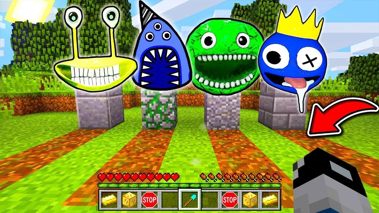 НУБ И ПРО НАШЛИ SCP МОГИЛЫ В МАЙНКРАФТ ДЕТСКИЙ САД БАНБАН РАКУН И ДОЧКА РАДУЖНЫЕ ДРУЗЬЯ MINECRAFT смотреть онлайн