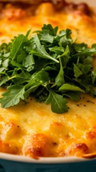 Картофельная запеканка с сыром