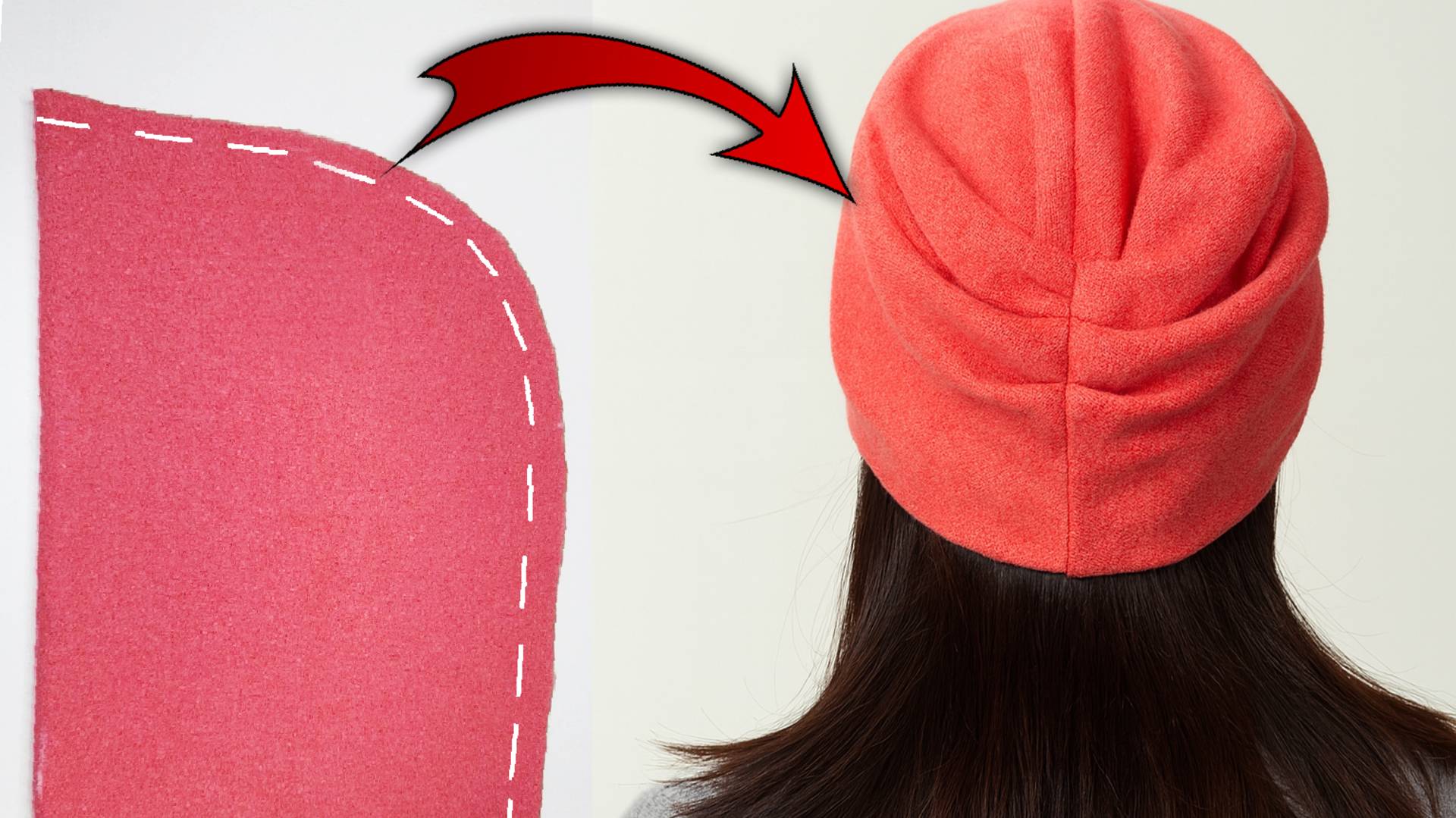 Шапка с драпировкой за 7 минут смотреть онлайн