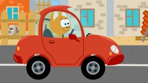 Котенок Котэ Сборник ДЛЯ МАЛЬЧИКОВ - Мультики про машинки и животных