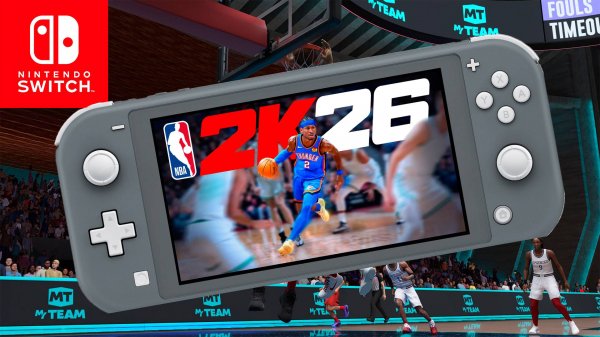 NBA 2K26 Nintendo Switch Lite Gameplay