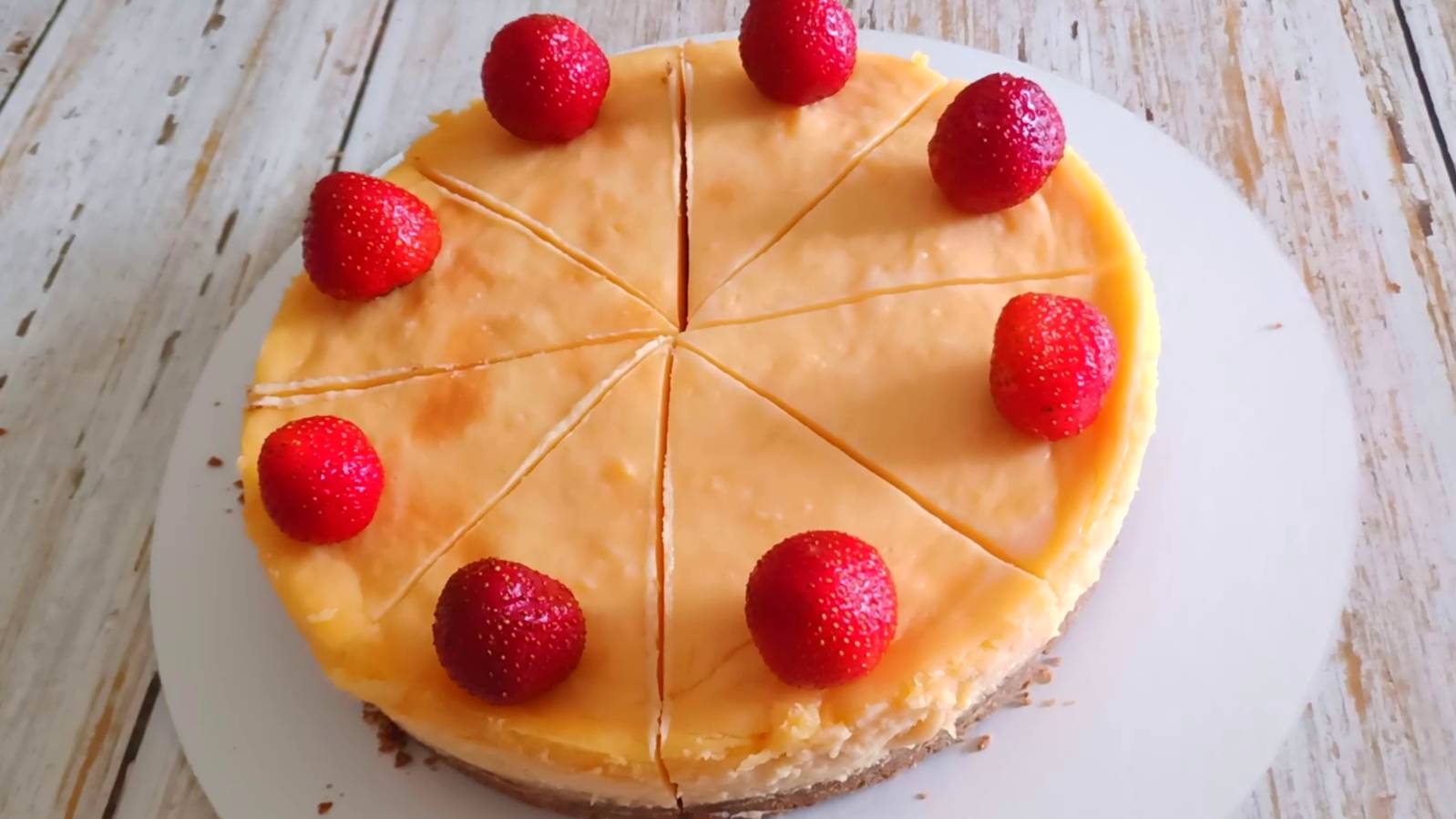 Заварной Чизкейк крем-брюле! Рецепт стабильного чизкейка без миксера. смотреть онлайн