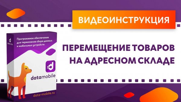 DataMobile. Перемещение товаров на адресном складе