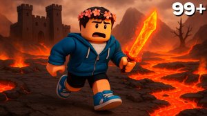 Выжил 99 НОЧЕЙ в Новом ВУЛКАНИЧЕСКОМ БИОМЕ в Роблокс! ОБНОВЛЕНИЕ 99 Ночей в Лесу!