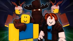 Хранитель в «99 ночей в лесу»! Анимация Roblox | GROUNDSKEEPER мультики Роблокс