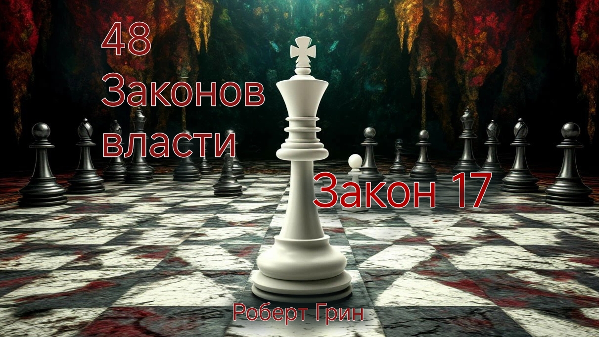 48 ЗАКОНОВ ВЛАСТИ РОБЕРТА ГРИН ЗАКОН 17: Будь непредсказуемым, и тебя будут бояться смотреть онлайн