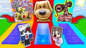 РАКУН И ДОЧКА НАШЛИ СЕКРЕТНЫЕ ПОДВАЛЫ В МАЙНКРАФТ SCP НУБ И ПРО MINECRAFT ФИЛЬМ