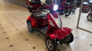 Обзор четырехколесного электроскутера для пожилых людей и инвалидов - Eco Koleso i7