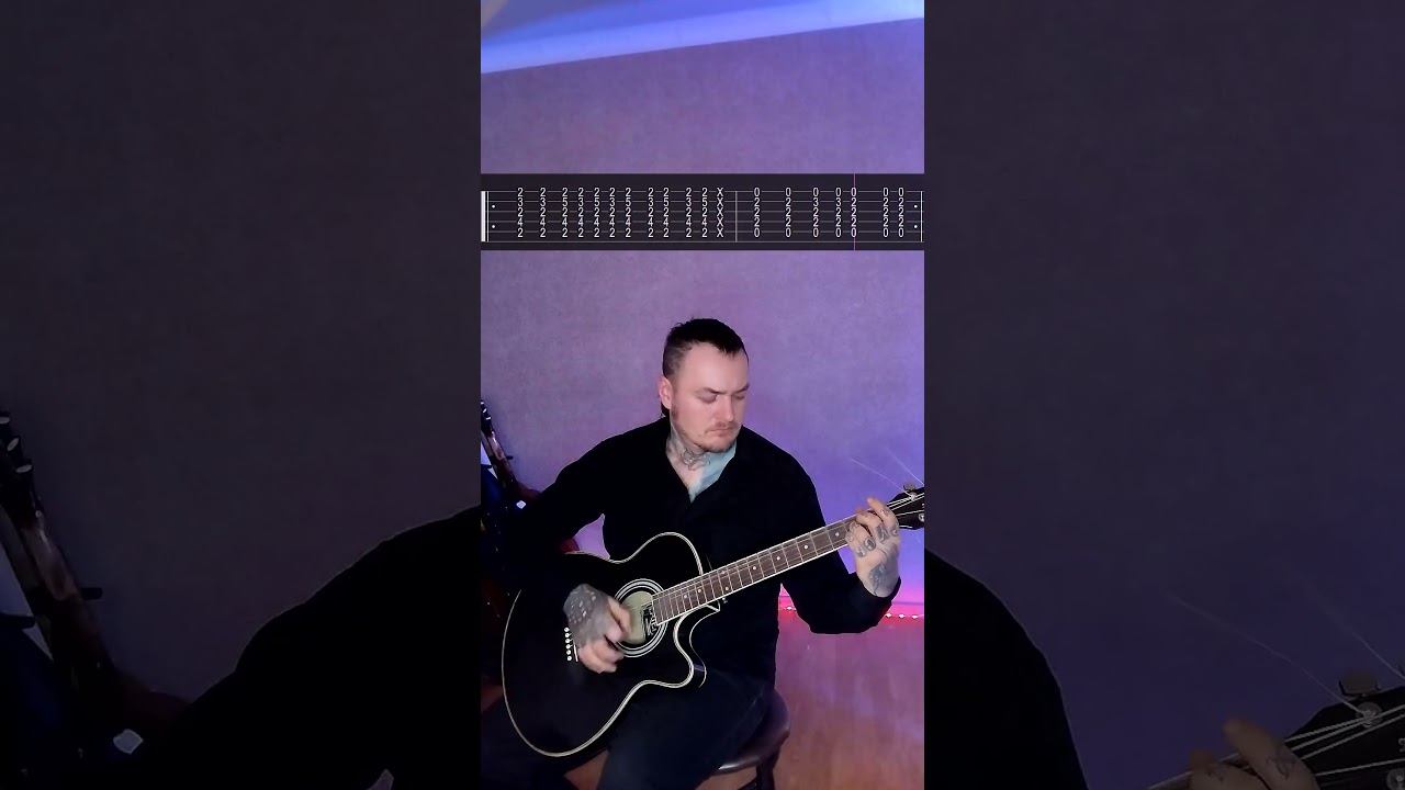Кино - Бездельник 1 на гитаре #short#shortsvideo#shortvideo#cover#подгитару#табы#tabs смотреть онлайн