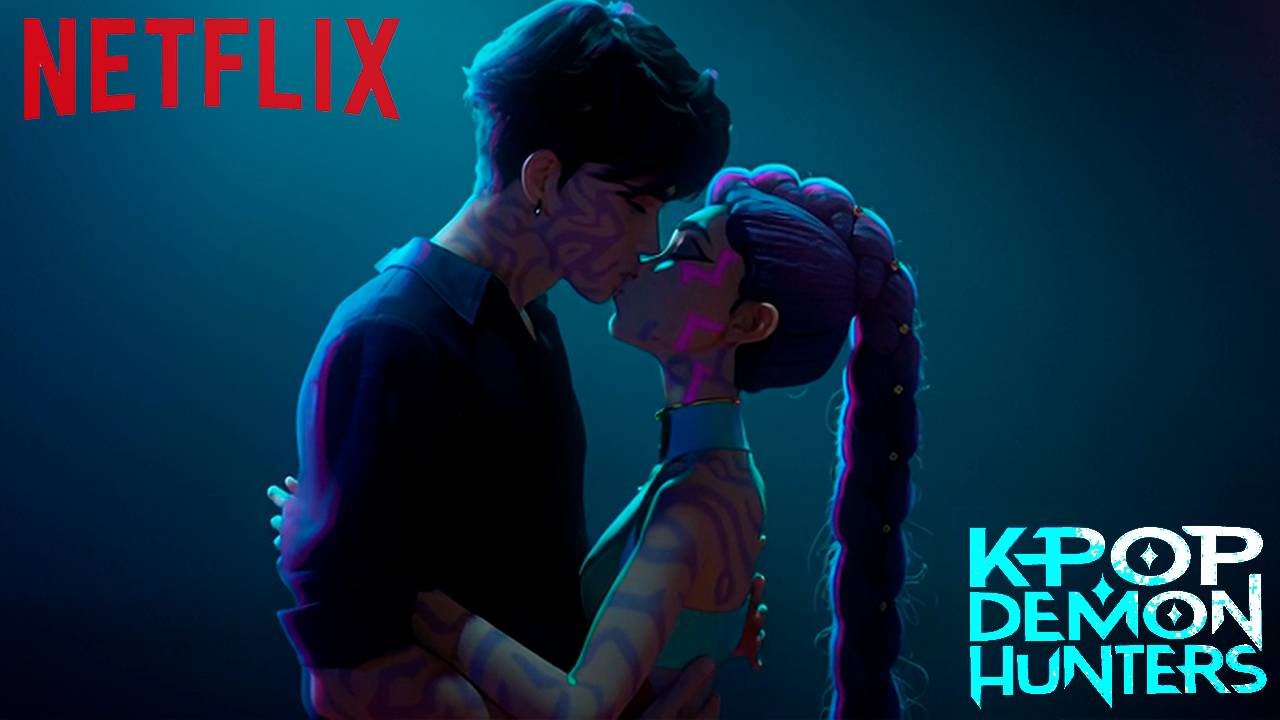 Руми и Джину целуются! | KPop Охотницы на демонов