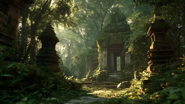 Mystical Forest Temple ｜ Ambient Ethereal Music For Deep Meditation, Sleep & Creative Focus